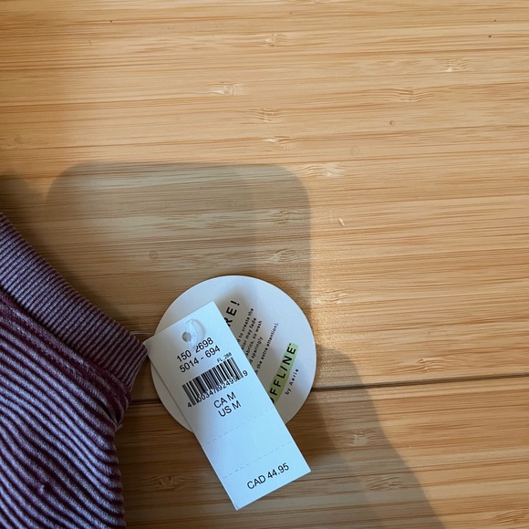 OFFLINE Seamless Macrame Longline Sports Bra — POW colour - Picture 5 of 5